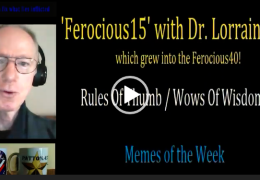 MyWhiteSHOW: Dr Lorraine Day plus WoWs and Memes